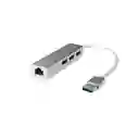 Adaptador Steren Usb Lan + Hub 506 435