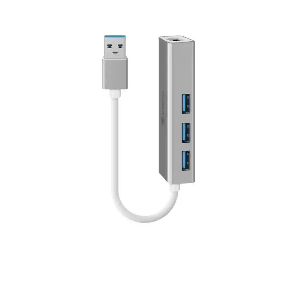 Adaptador Steren Usb Lan + Hub 506 435