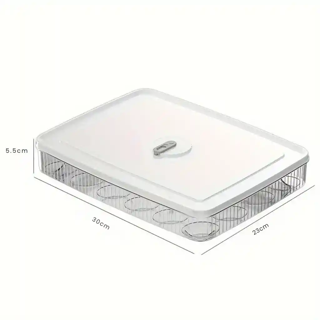 Contenedor Organizador Para Huevos