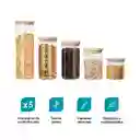 Kit Contenedores Multiusos X5