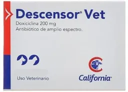 Doxiciclina 200 Mg Descensor Vet X 1 Tableta