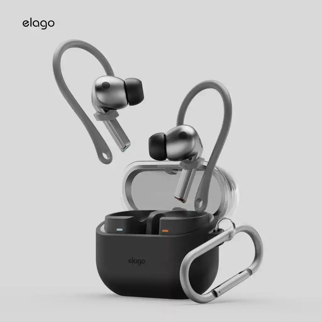 Gancho Deportivo Para Galaxy Buds 3 / Buds 3 Pro Elago Gris