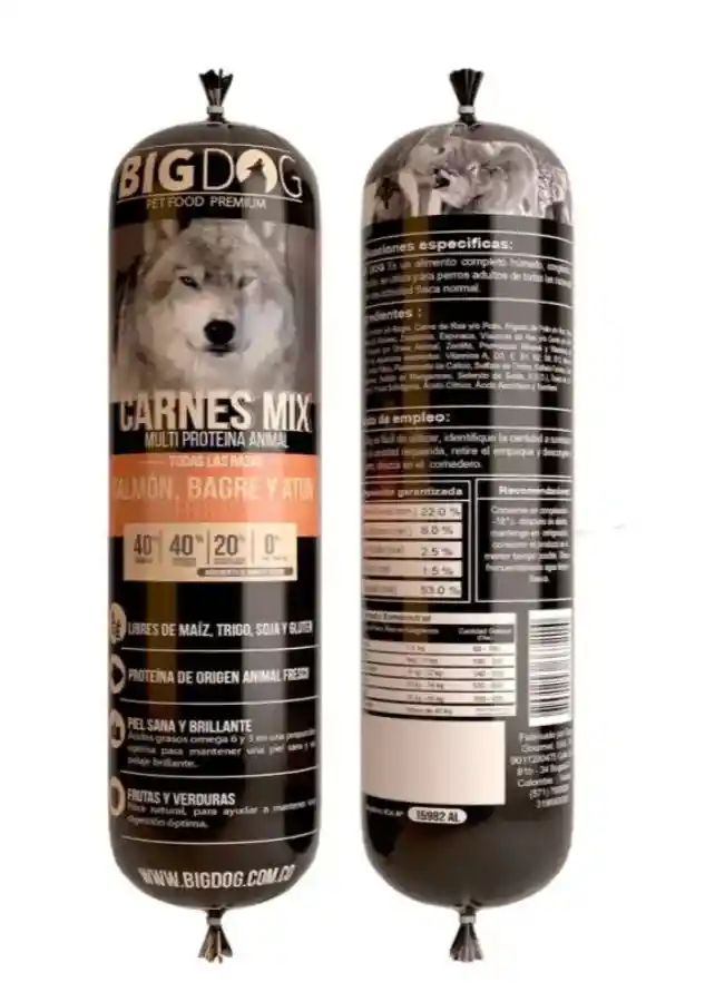 Bigdog Carnes Mix 500 Gr (cocido)