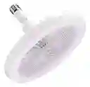 Ventilador Techo Lampara Led Control Remoto 3 Aspas Blanco