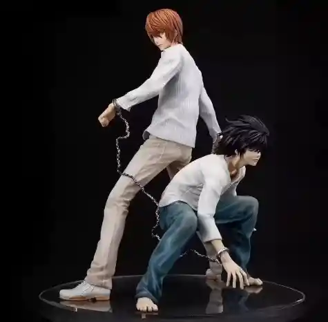 Figura De Accion De Anime Death Note L Yagami Light