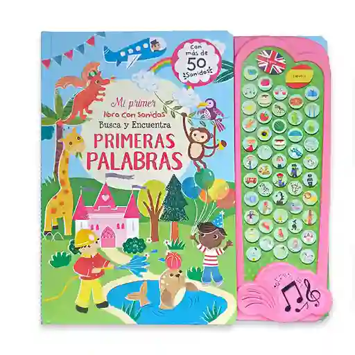 Mi Primer Libro Con Sonidos | Busca Y Encuentra Primeras Palabras