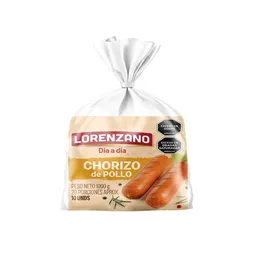 Chorizo Pollo Lorenzano 1000gen10u