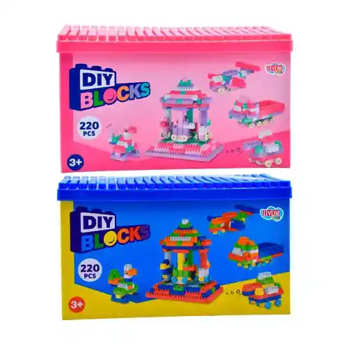 Set Vdm De Bloques 220 Pcs