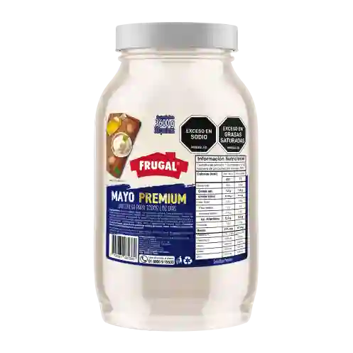 Mayonesa Frugal Premium Pet 3600g