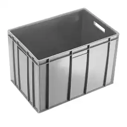 Caja Estra Fondo Y Pared Cerrada 60x40x41 Gris