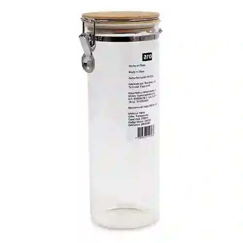 Recipiente De Vidrio Aro 2000ml