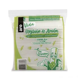 Mezclador Café Aro Vida Pla 11cmx500u