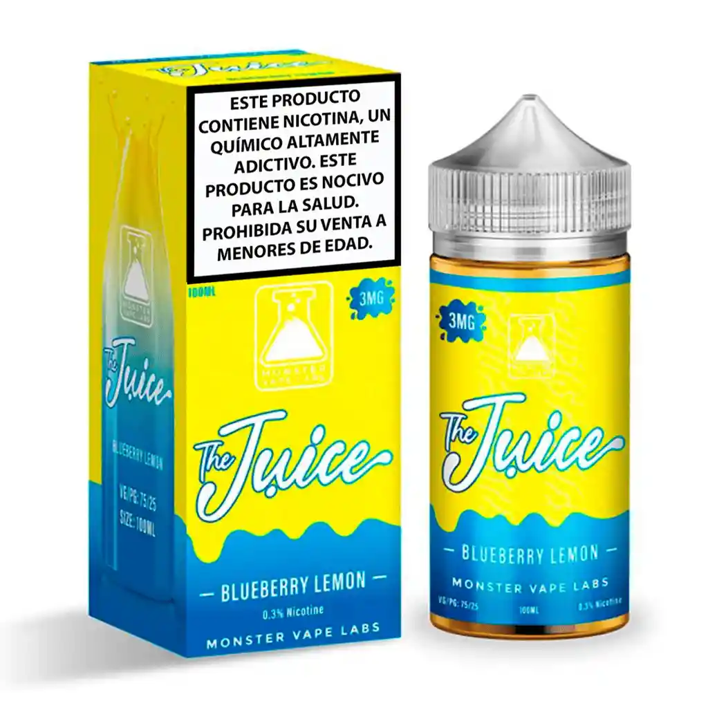 The Juice Sub Ohm Blueberry Lemon 0mg 100ml