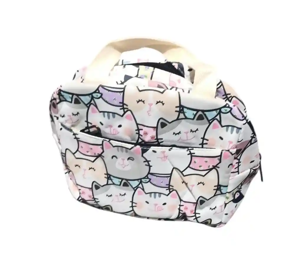 Morral Lona Lonchera Diseño Catlovers 002