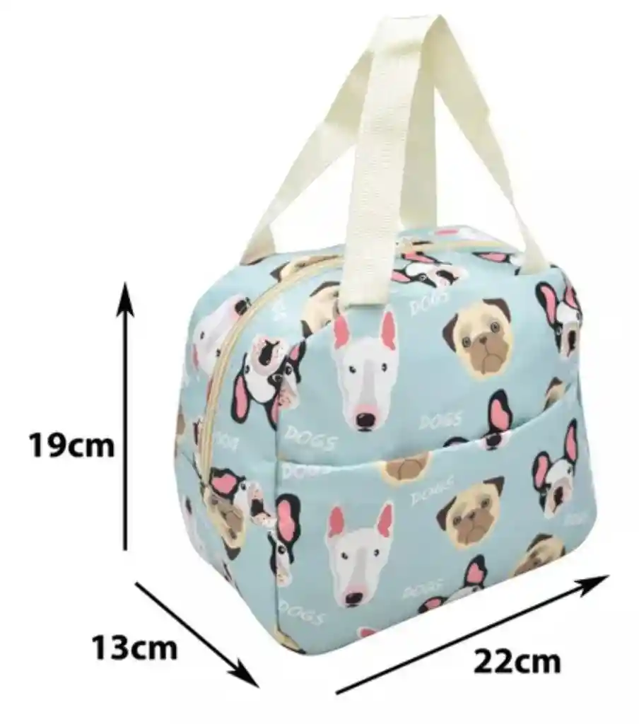 Morral Lona Lonchera Diseño Doglovers 004