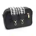 Bolso Pequeño Para Dama Cuero Genuino Negro