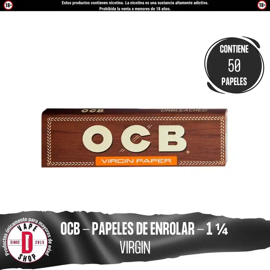 Virgin 1 ¼ - Ocb - Papeles De Enrolar