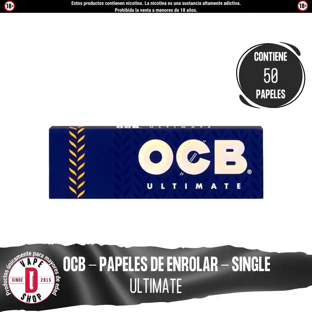 Ultimate Single - Ocb - Papeles De Enrolar