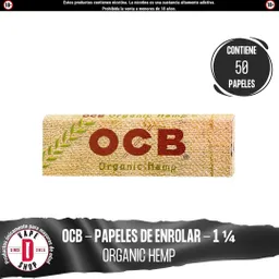 Organic Hemp 1 ¼ - Ocb - Papeles De Enrolar