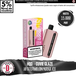 Watermelon Nana Ice - Hqd - Cuvie Glaze 15.000 Aspiraciones