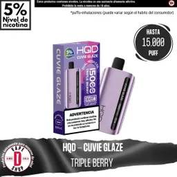 Triple Berry - Hqd - Cuvie Glaze 15.000 Aspiraciones