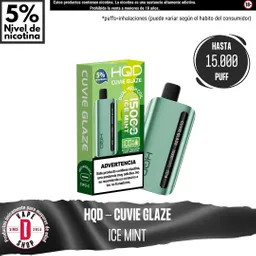 Ice Mint - Hqd - Cuvie Glaze 15.000 Aspiraciones