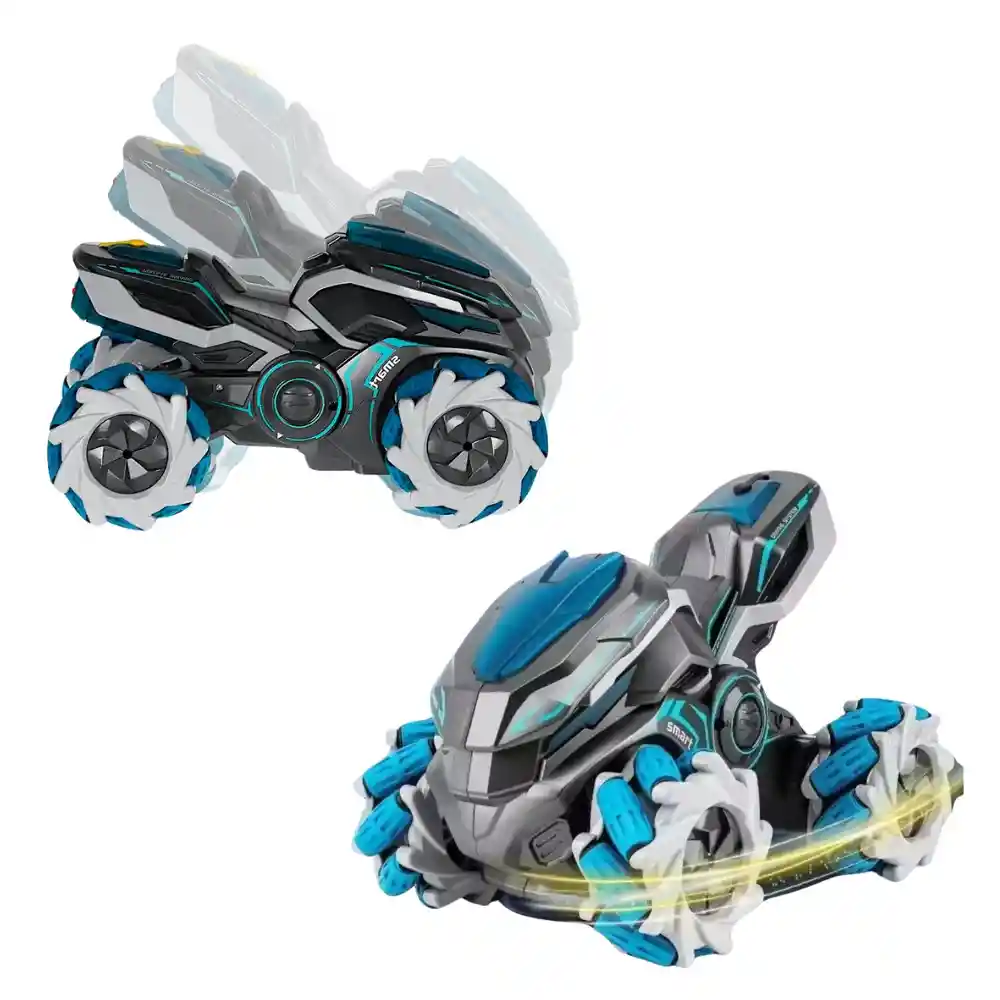 Carro Moto Cuatrimoto Acrobatica Interactiva A Control Remoto