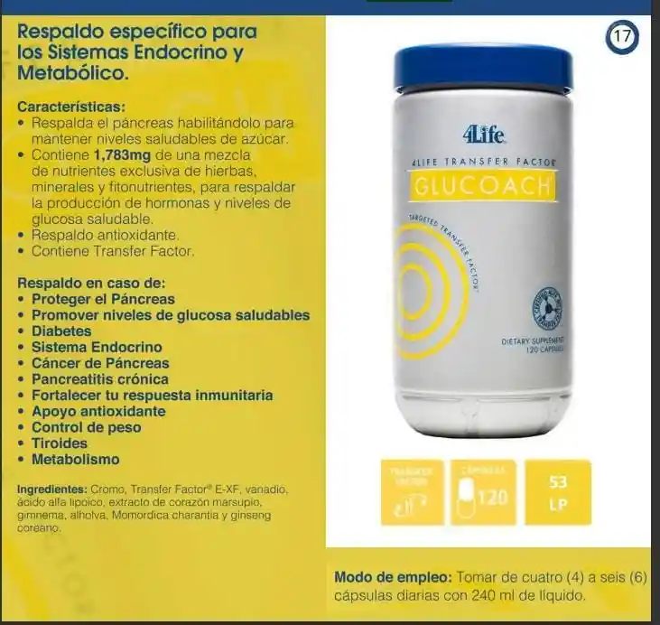 4life Transfer Factor® Glucoach®