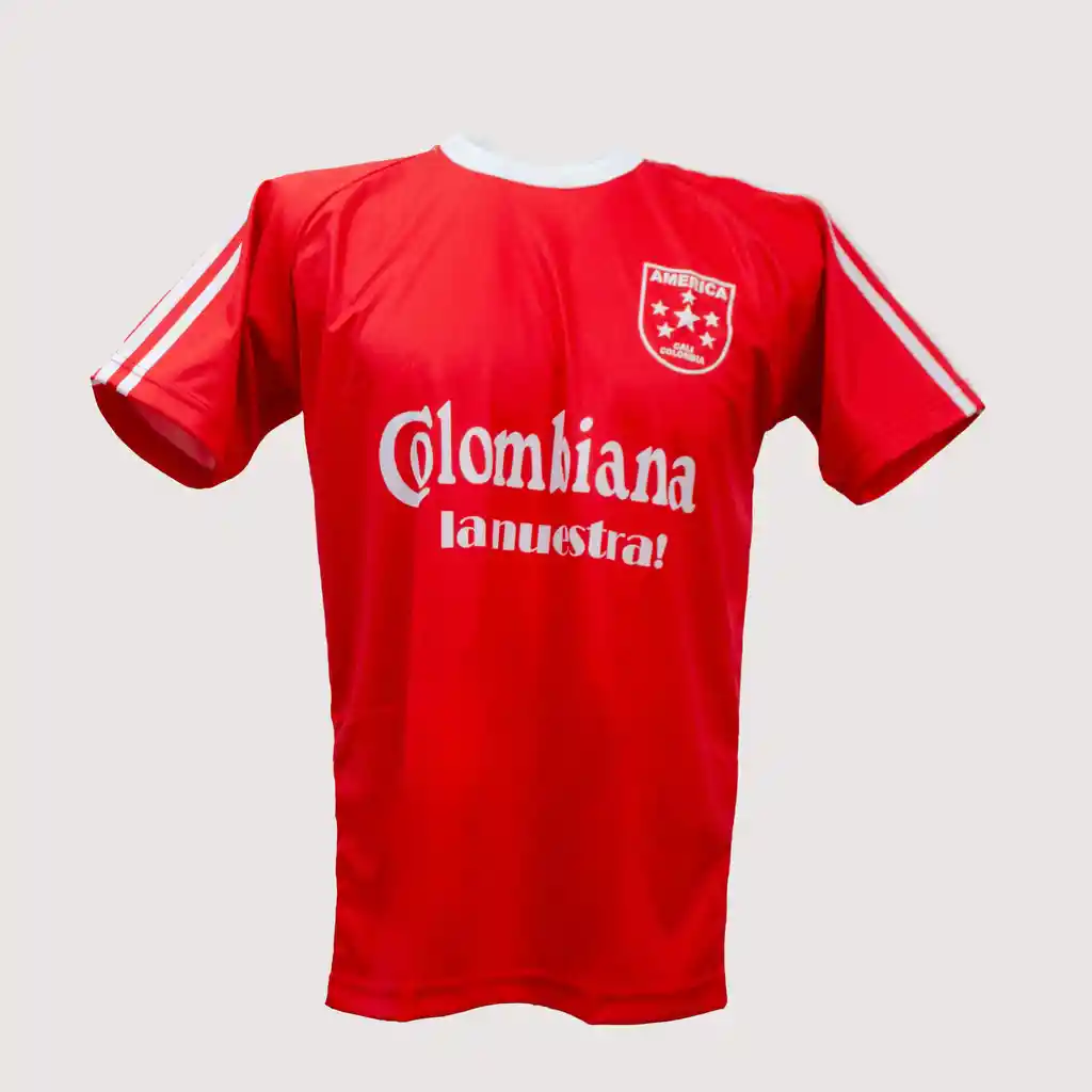 Camiseta América De Cali 1987 - Talla S