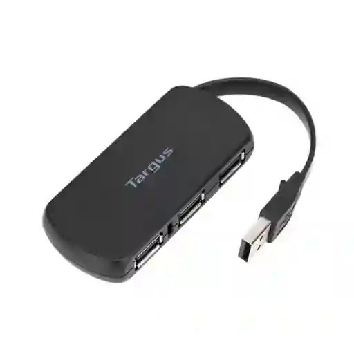 Targus Ach114us, Hub De 4 Puertos Usb 2.0 / Diseño Compacto