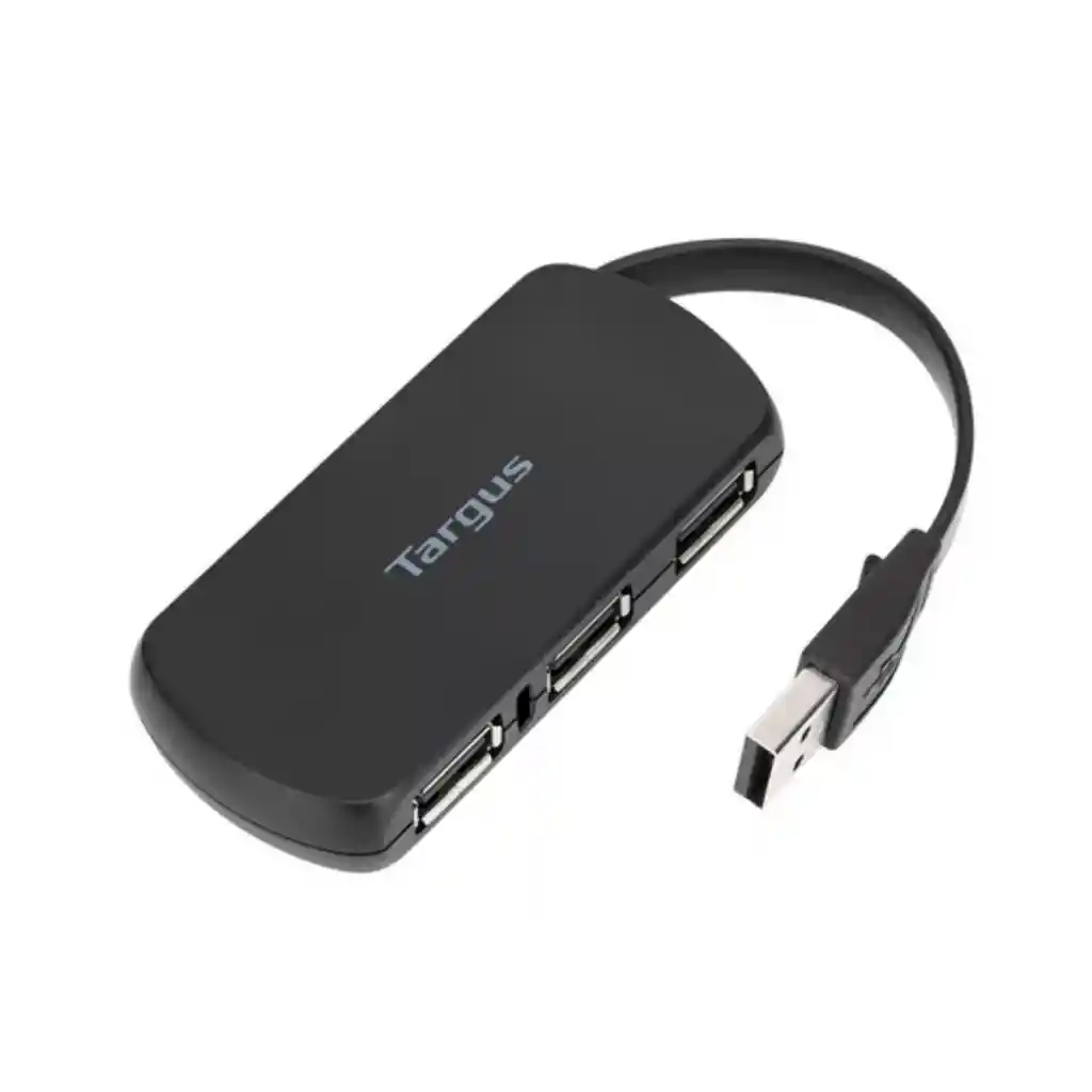 Targus Ach114us, Hub De 4 Puertos Usb 2.0 / Diseño Compacto