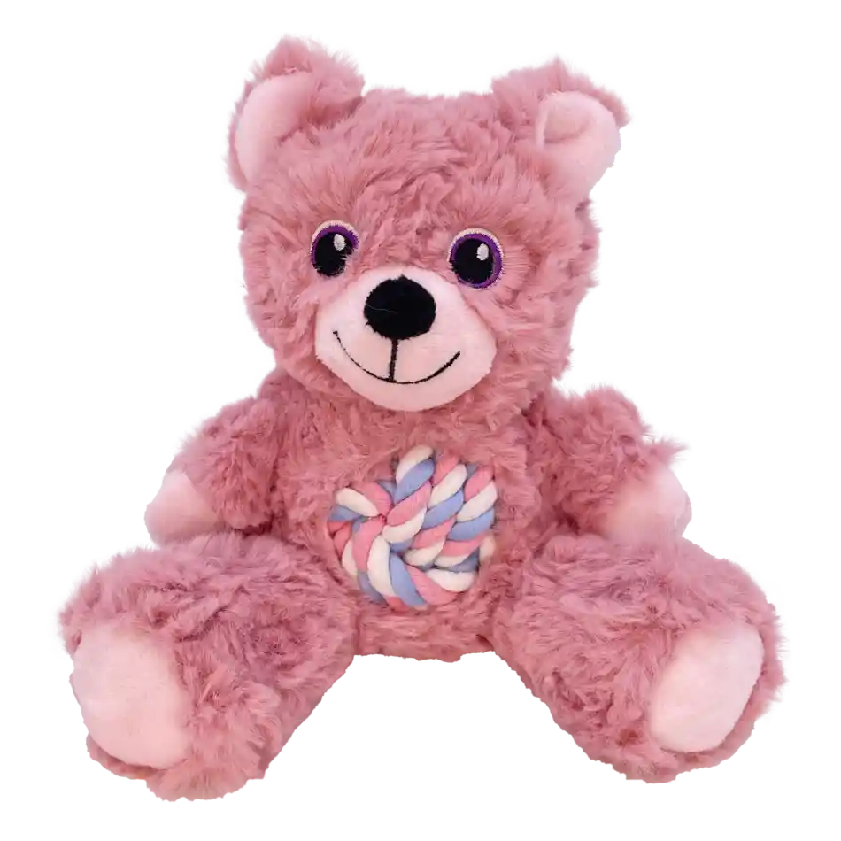 Kong Teddy Knots Peluche Para Perro Colores Surtidos Talla S