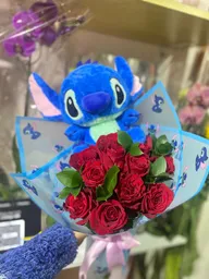 Flores Rosas Bouquet Stich X 10 Und