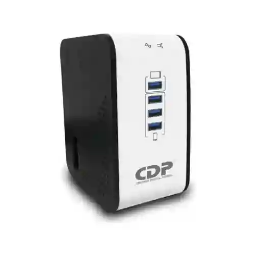 Regulador Cdp R2cu-avr1008 1000va 8 Contactos (r2cu-avr1008) Color Blanco