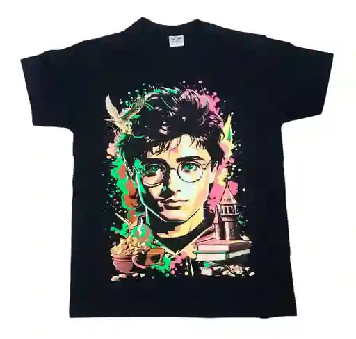 Camiseta Harry Potter Camiseta Unisex Estampada Harry Potter