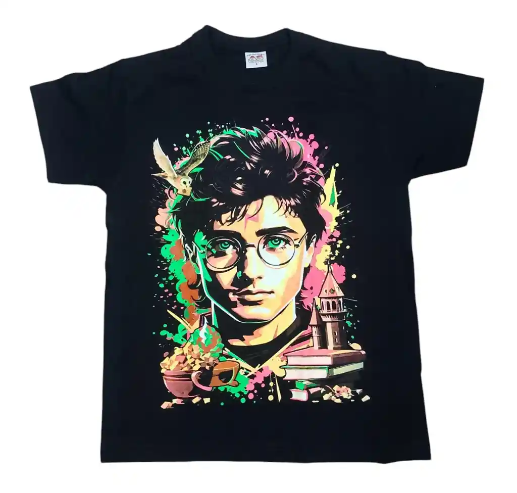 Camiseta Harry Potter Camiseta Unisex Estampada Harry Potter