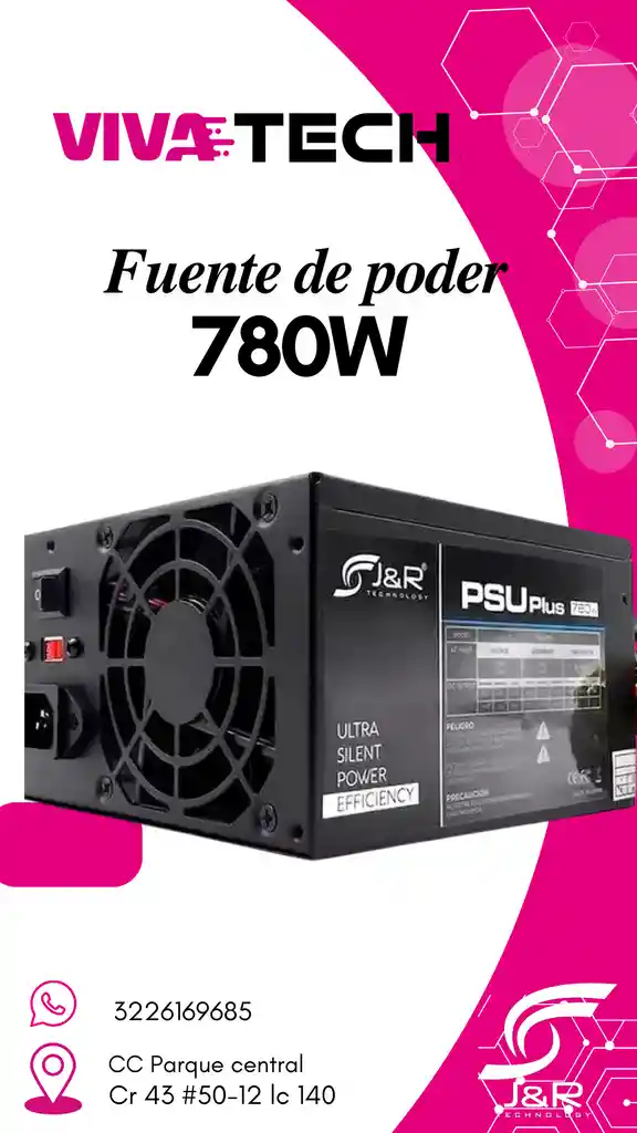 Fuente Jyr 780w