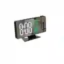 Reloj Despertador Digital Con Proyector De 180° Pantalla Led