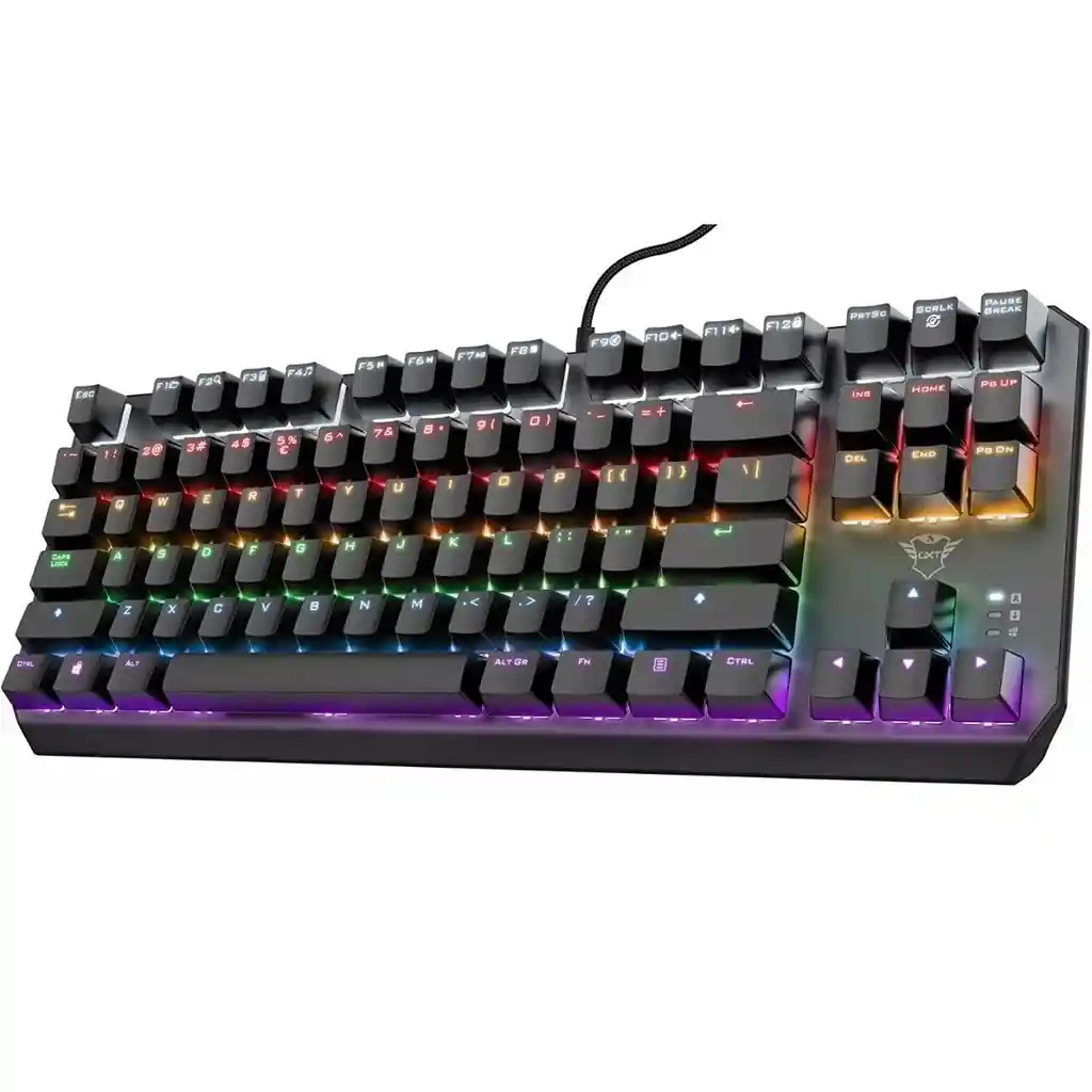 Teclado Mecanico Gamer Tkl Trust Gxt 834 Callaz Español Bk