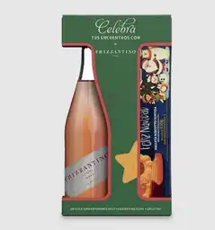 Vino Frizzantino Rose 750ml + Galleta