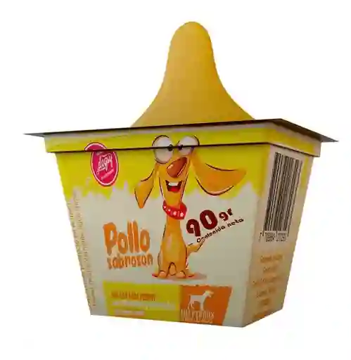 Paletas Para Perros Dogsy Paleta De Pollo Sabrosón 90 Gr