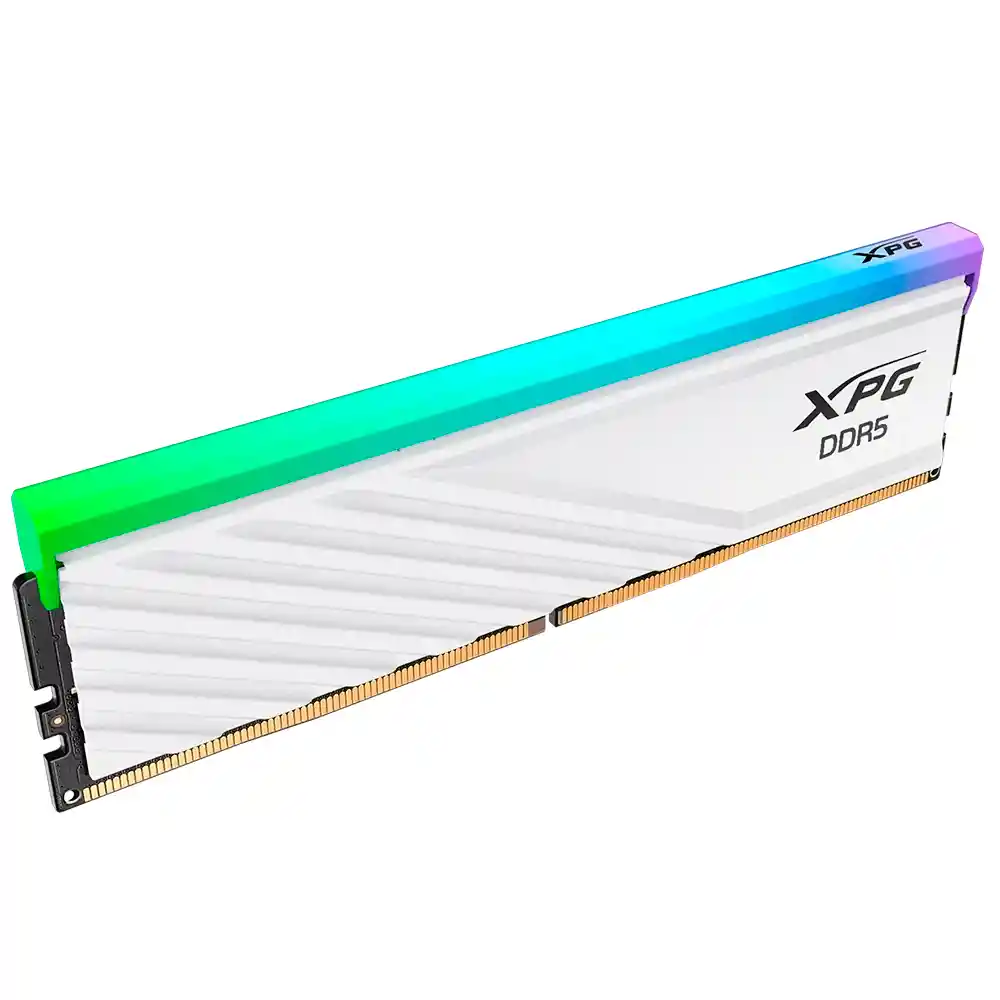 Memoria Ram Pc Xpg Lancer Blade Ddr5 16gb 6000mt/s Blanco (amd Expo)