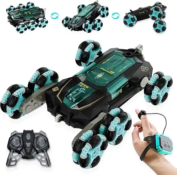 Carro Acrobático Con Control Remoto Y Sensor De Gravedad Integrado