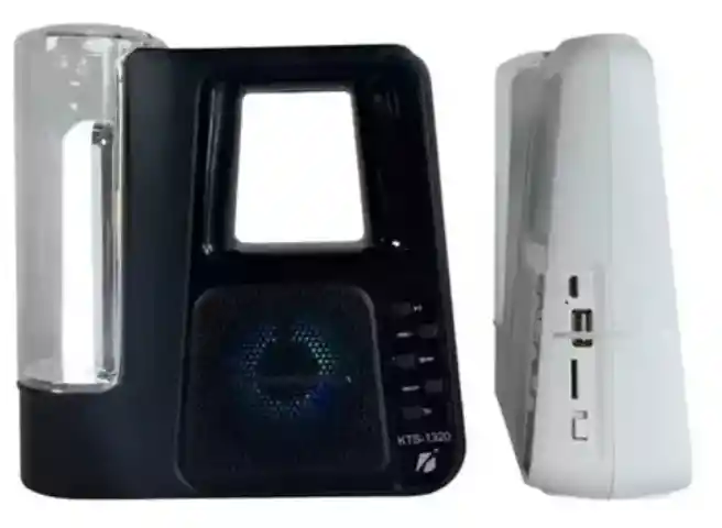 Parlante De 3" Con Foco Fm/bluetooth/usb