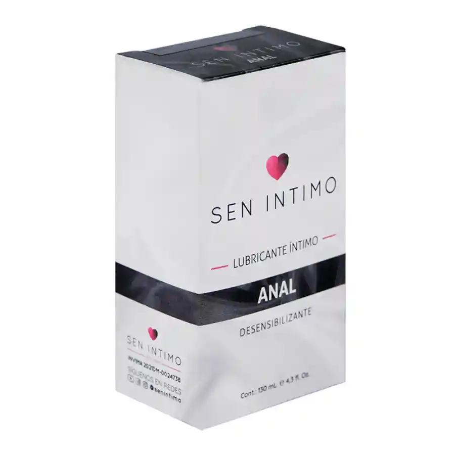 Lubricante Anal Desensibilizante 130 Ml Sen Intimo