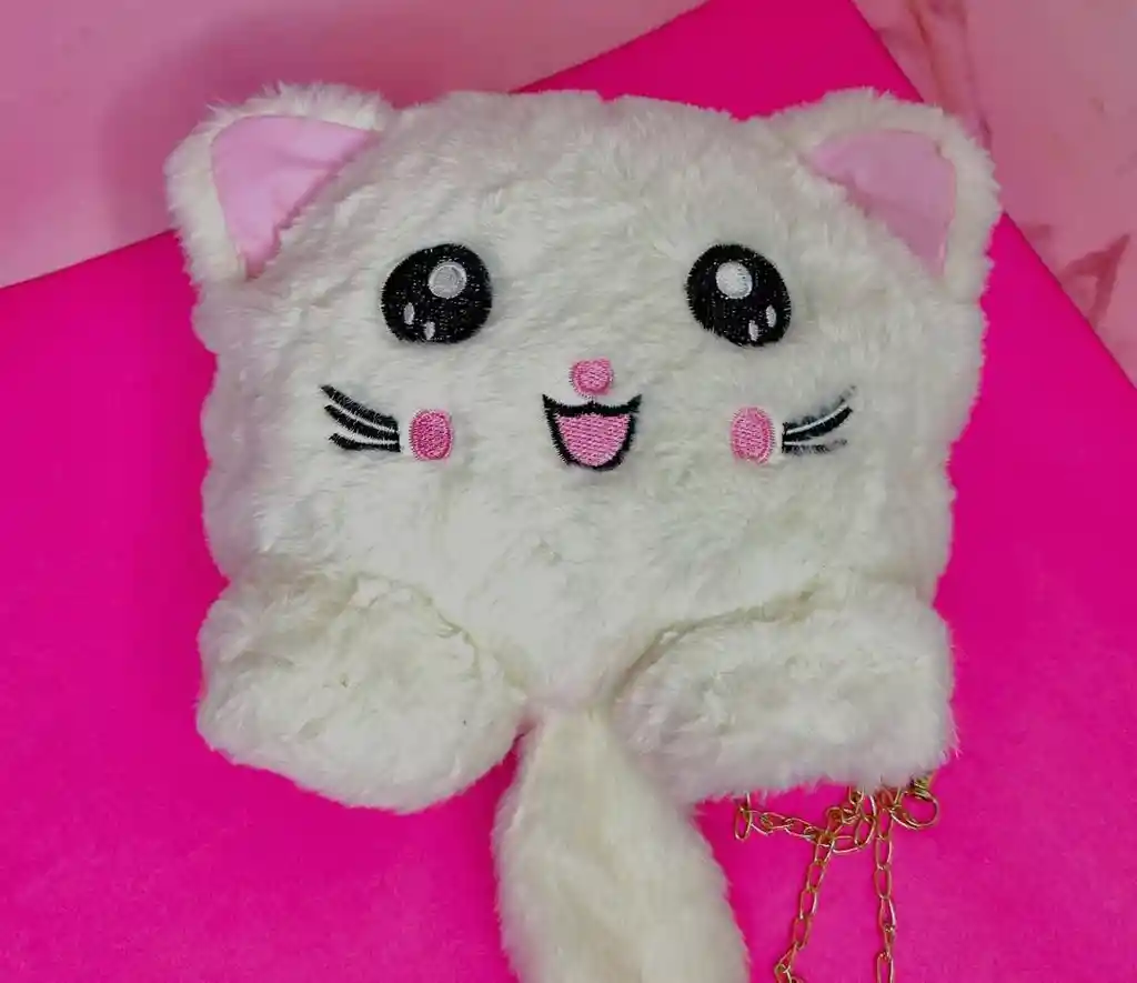 Bolso Peluche Gato Diseño Catlovers 0001