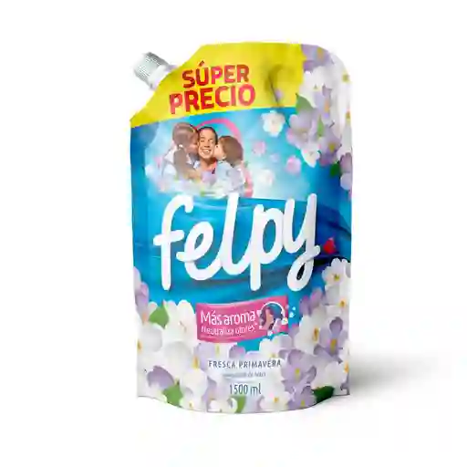 Suavizante Felpy Telas Fresca Primavera (1500 Ml)