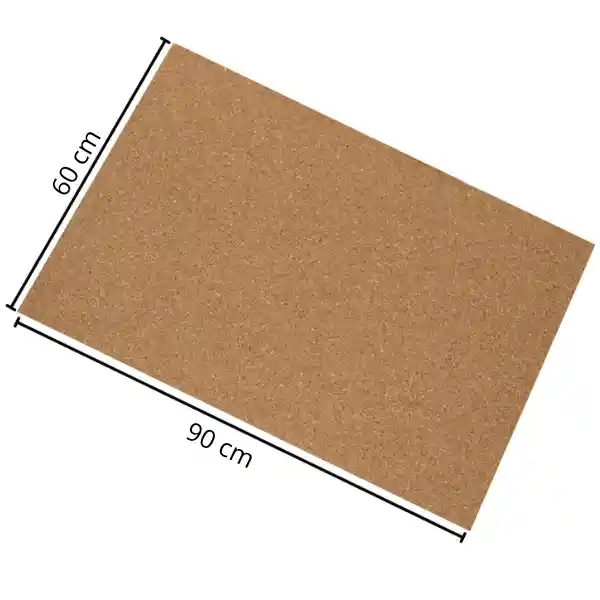 Lamina De Corcho Formato 60 Cm X 90 Cm Grosor 4 Mm