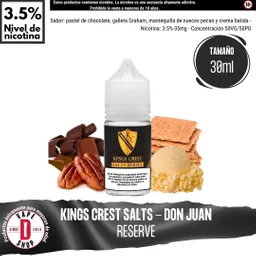 Don Juan Reserve Salts - 3.5%-35mg/30ml - Kings Crest