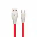 Cable Micro Usb Ebs Data Cable V8 1,20m Rojo Vidvie Cb435